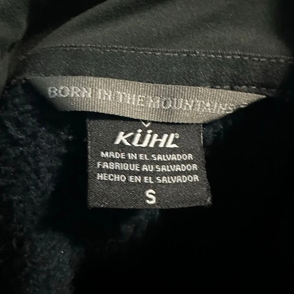 Kuhl S Alfpaca fleece gorpcore Interceptor 1/4 zip pullover